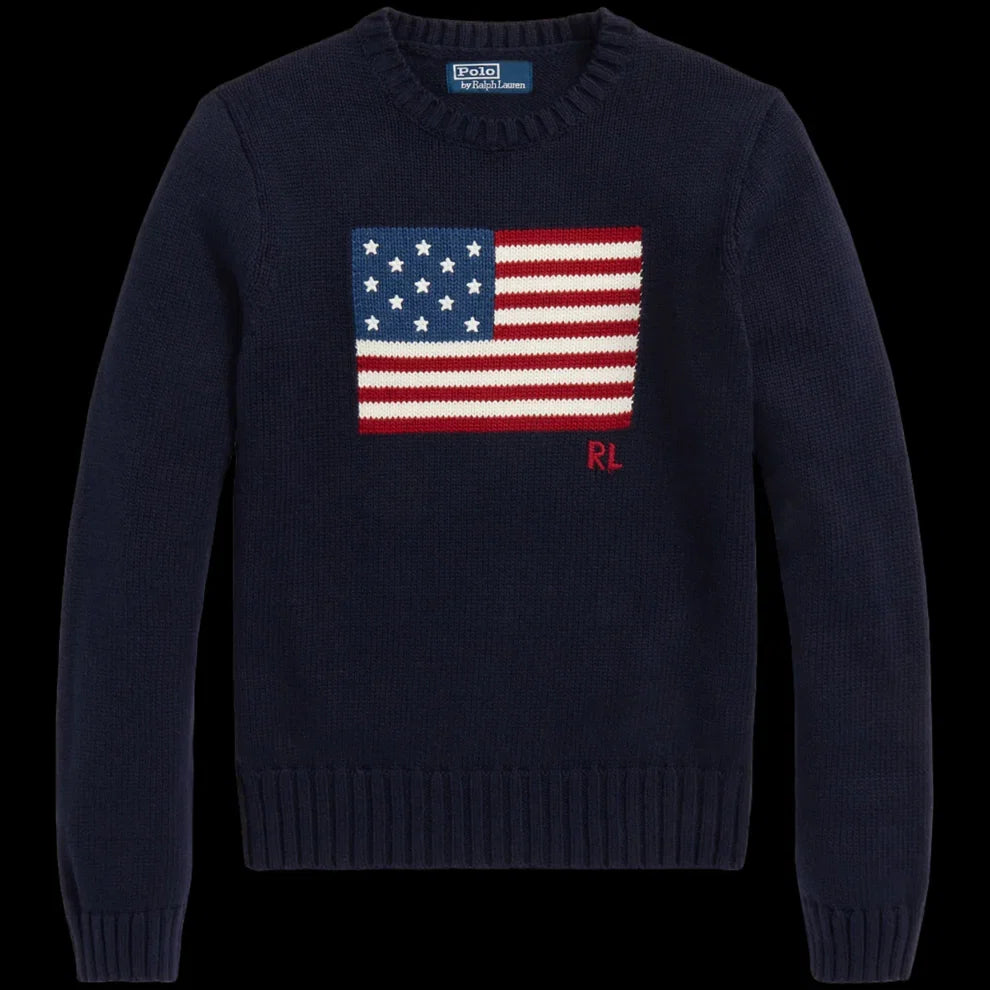RL Knitwear | Flag Navy