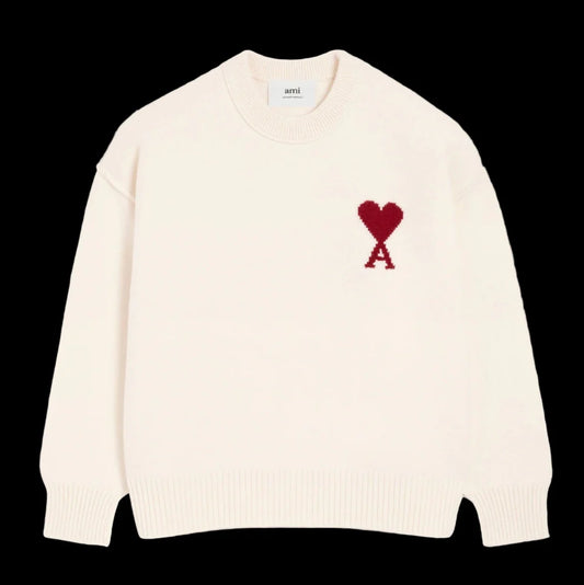 AMI Sweater | White