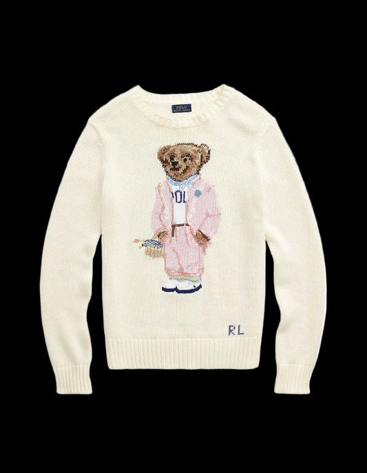 RL Knitwear | Teddy Beige Pink