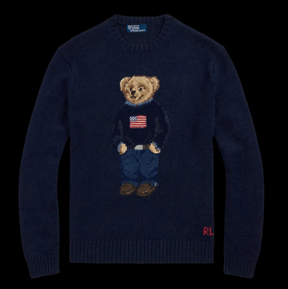 RL Knitwear | Teddy Navy