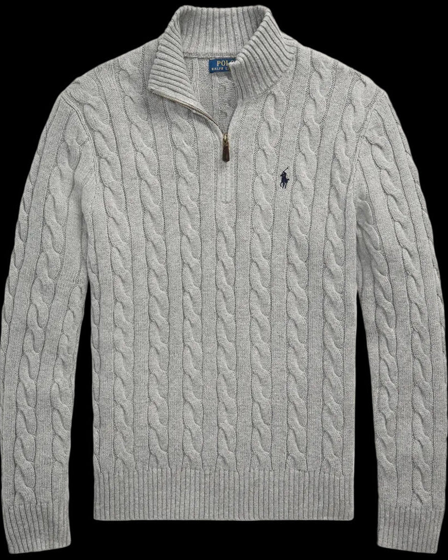 RL Quarter-Zip | Grey