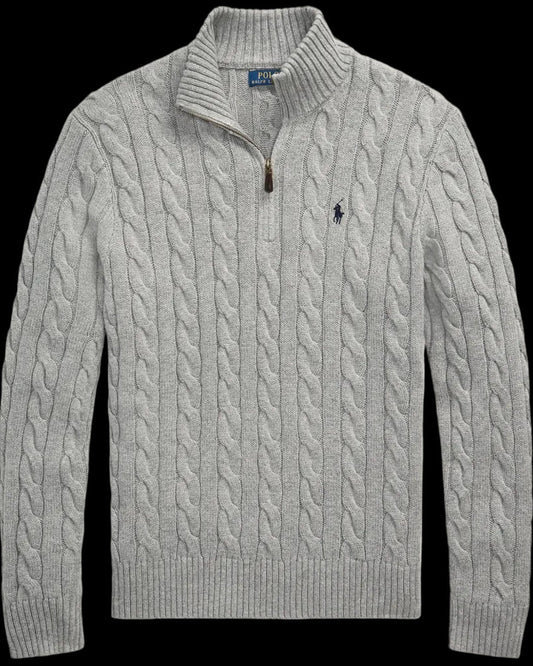 RL Quarter-Zip | Grey